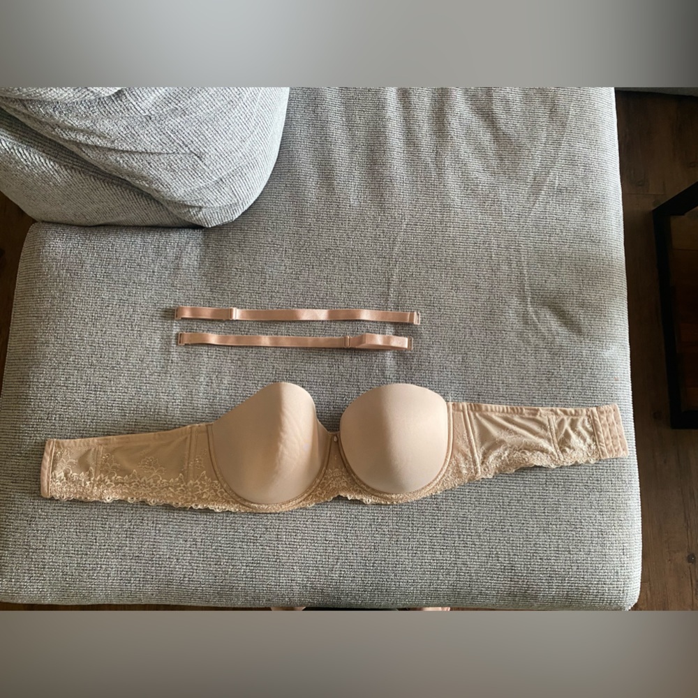 Nude strapless Torrid bra